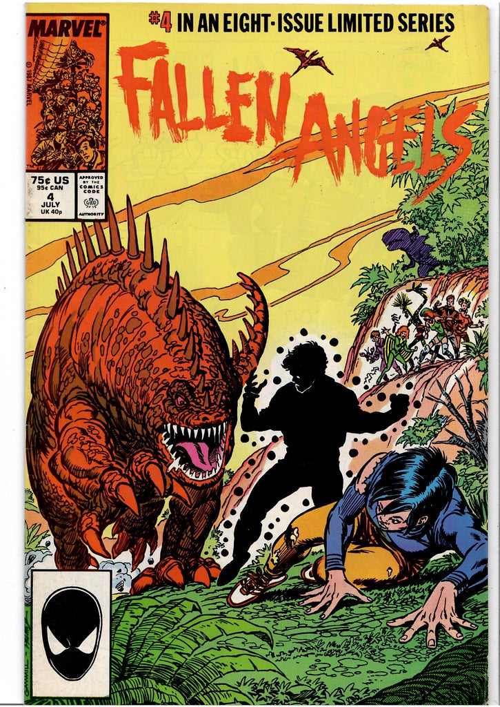 Fallen Angels #1-8 (1987) Full set Mutants Fine