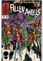 Fallen Angels #1-8 (1987) Full set Mutants Fine