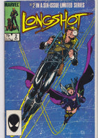 Longshot #1-6 (1985) Full set 1° Longshot Art Adams art Fine+