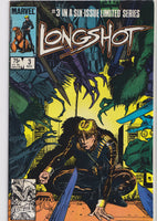 Longshot #1-6 (1985) Full set 1° Longshot Art Adams art Fine+