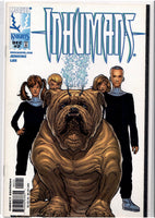Inhumans #1-12 (1998) Full set Key issue 1° Yelena Black Widow VF
