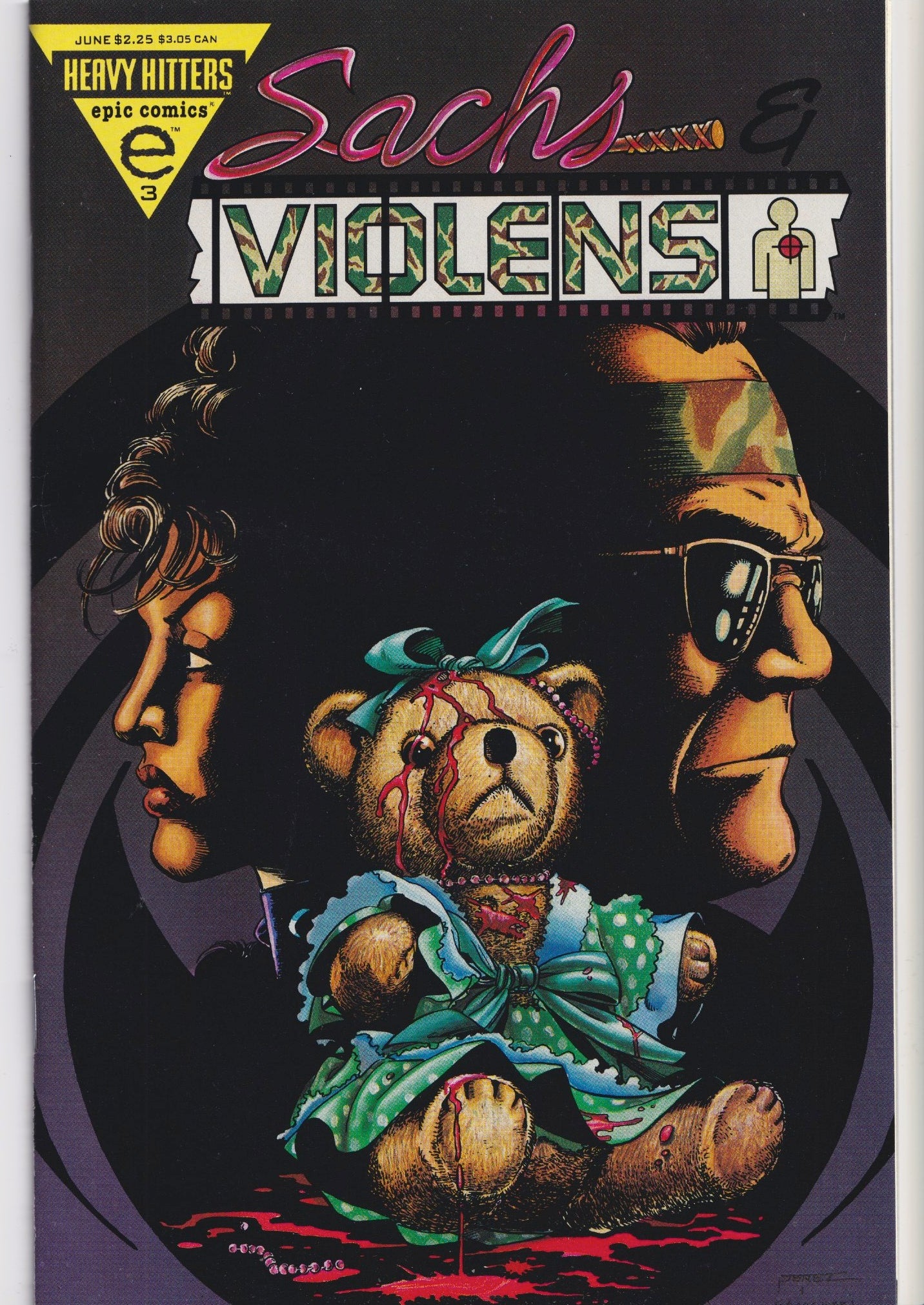 Sachs & Violence #1-4 (1994) full set  Perez full art ! Very Fine