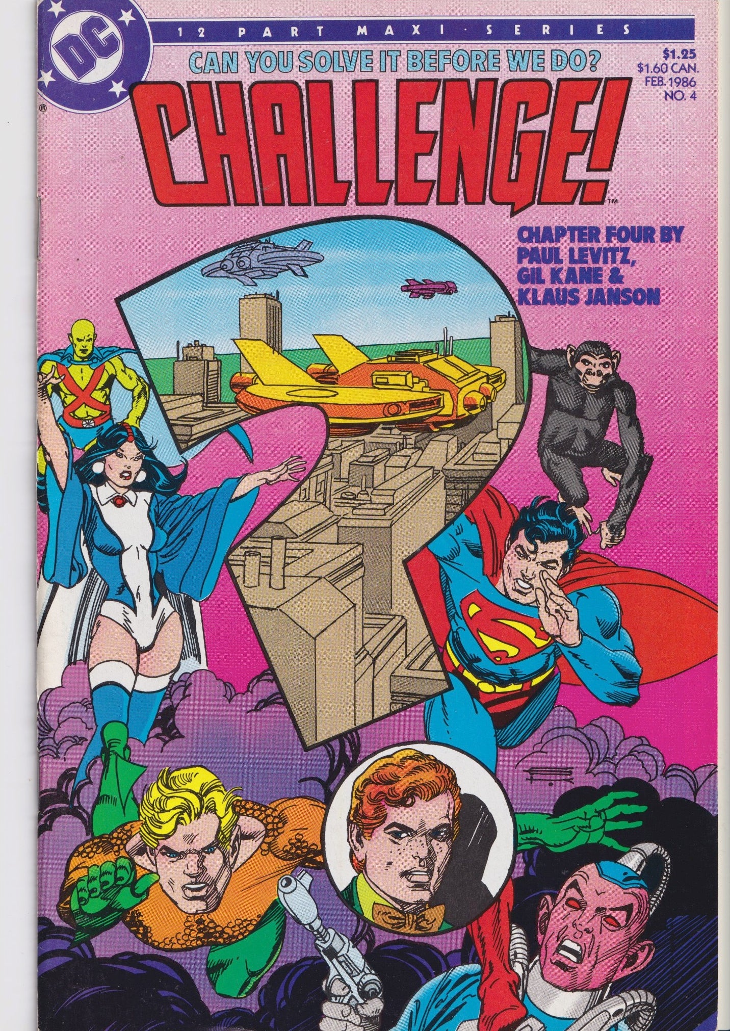 Dc Challenge #1-12 (1985) Full set  Colan , kane, Giffen, Gibbons art Fine+