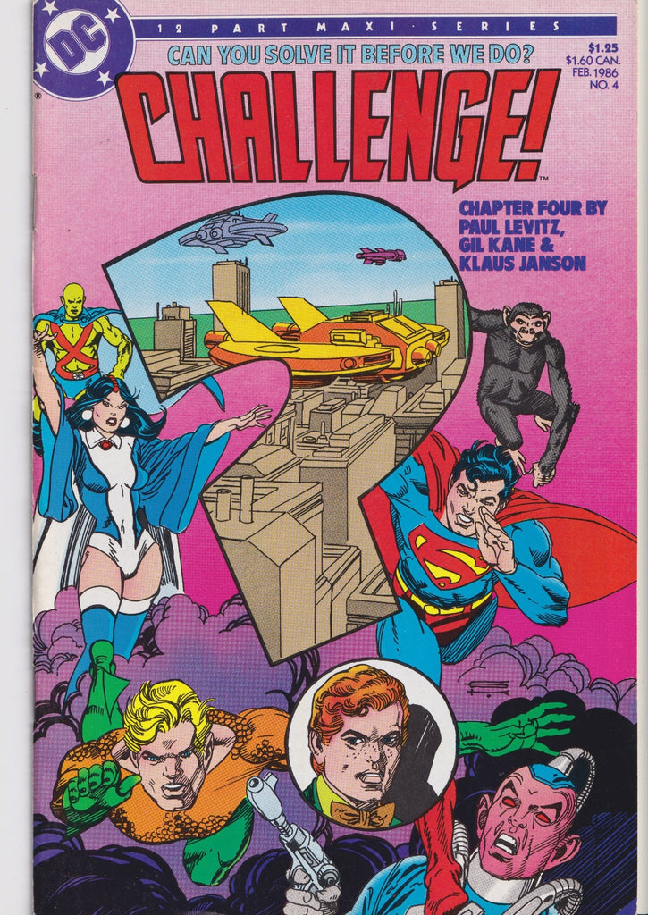 Dc Challenge #1-12 (1985) Full set  Colan , kane, Giffen, Gibbons art Fine+
