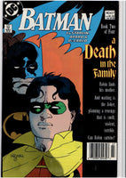 Batman #426-429 (1989) Death in the Family complete Jason is dead! Very Fine