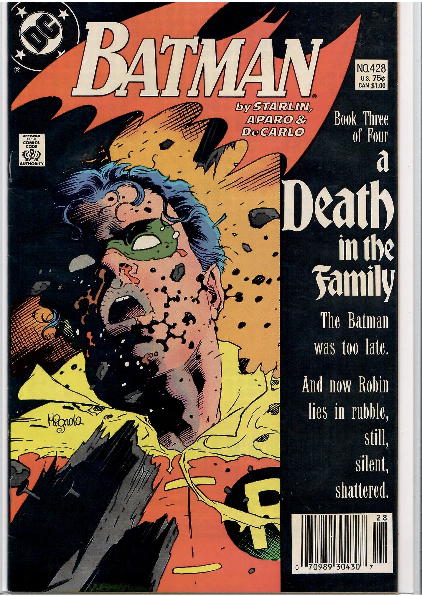 Batman #426-429 (1989) Death in the Family complete Jason is dead! Very Fine