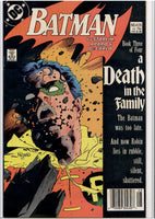 Batman #426-429 (1989) Death in the Family complete Jason is dead! Very Fine