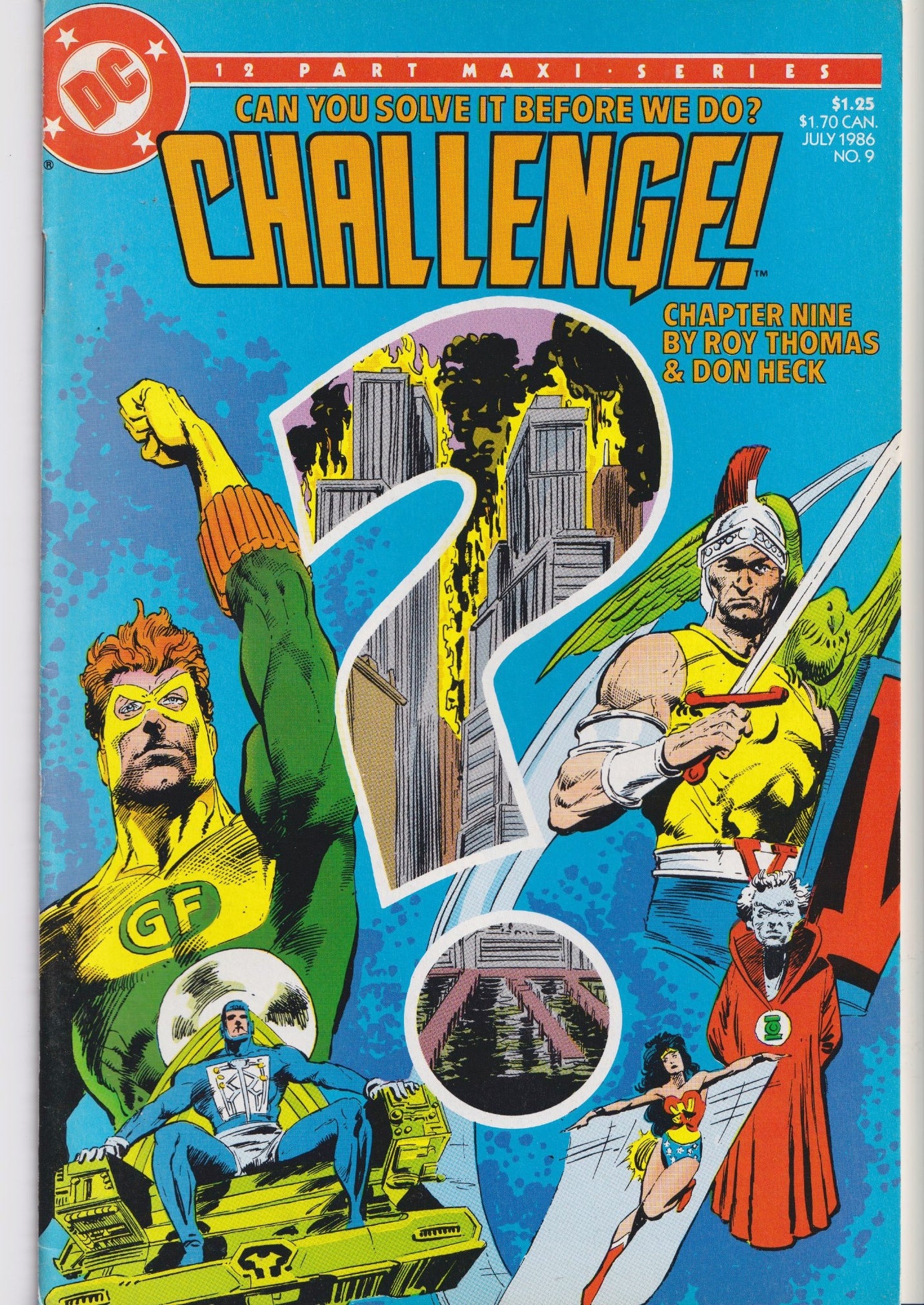 Dc Challenge #1-12 (1985) Full set  Colan , kane, Giffen, Gibbons art Fine+