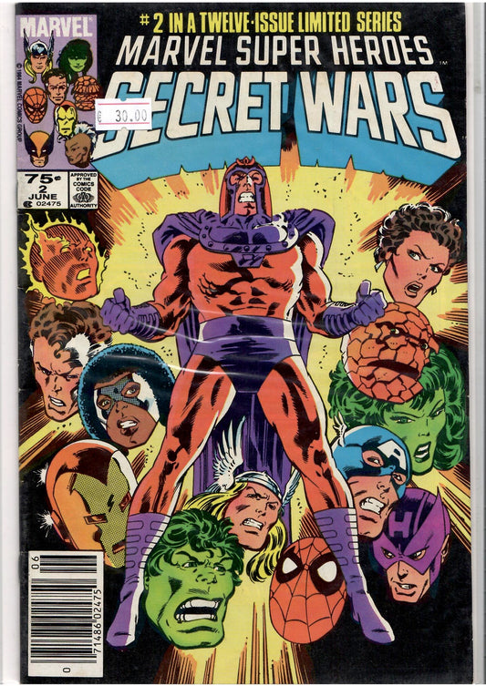 Secret Wars #2 (1984) The original ! VF - French Comics Lovers