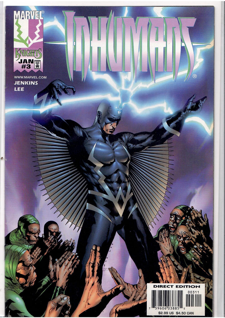 Inhumans #1-12 (1998) Full set Key issue 1° Yelena Black Widow VF