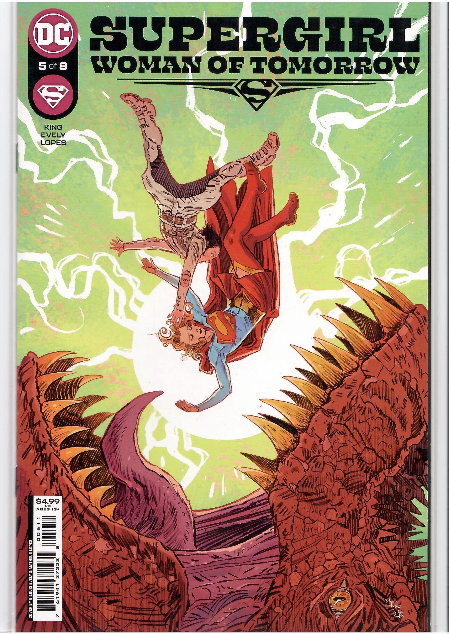 Supergirl: Woman of Tomorrow #1-8 Full set (2021) DCU movie VF - French Comics Lovers