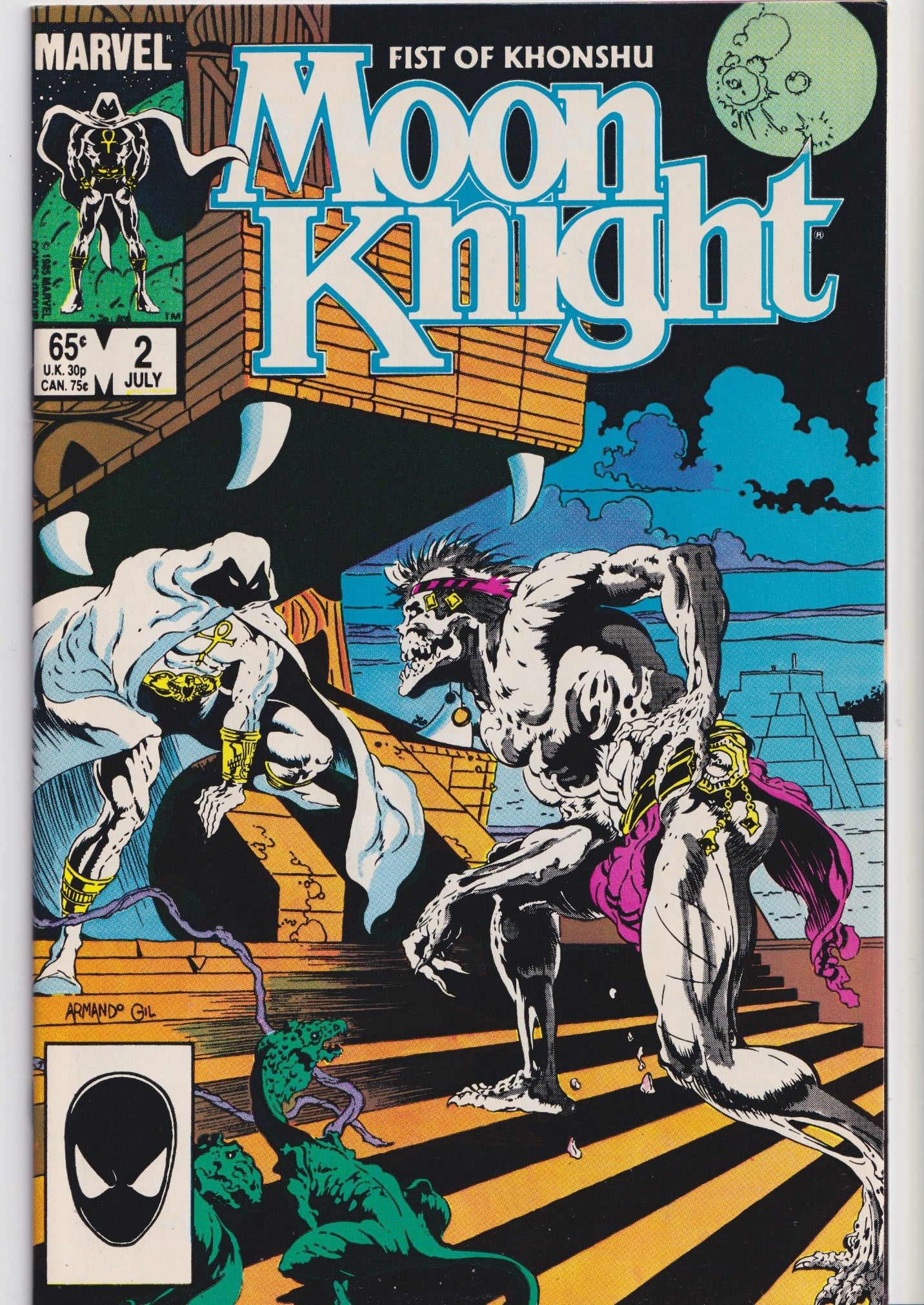 Moon Knight, Fist of Khonshu #1-6 (1985) Full set Very Fine