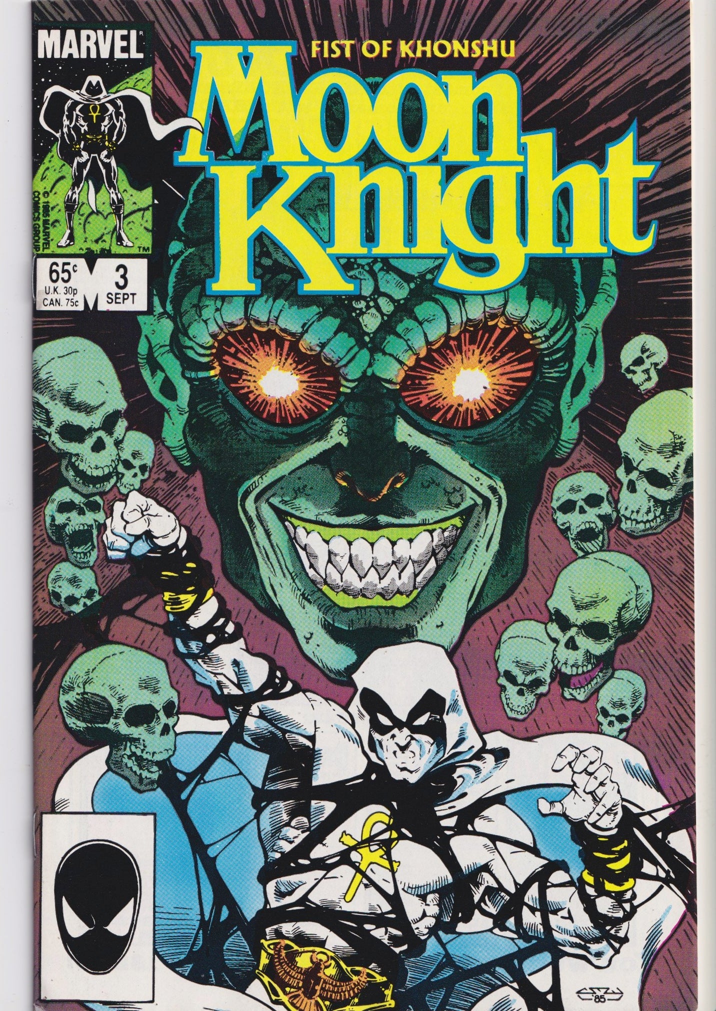 Moon Knight, Fist of Khonshu #1-6 (1985) Full set Very Fine