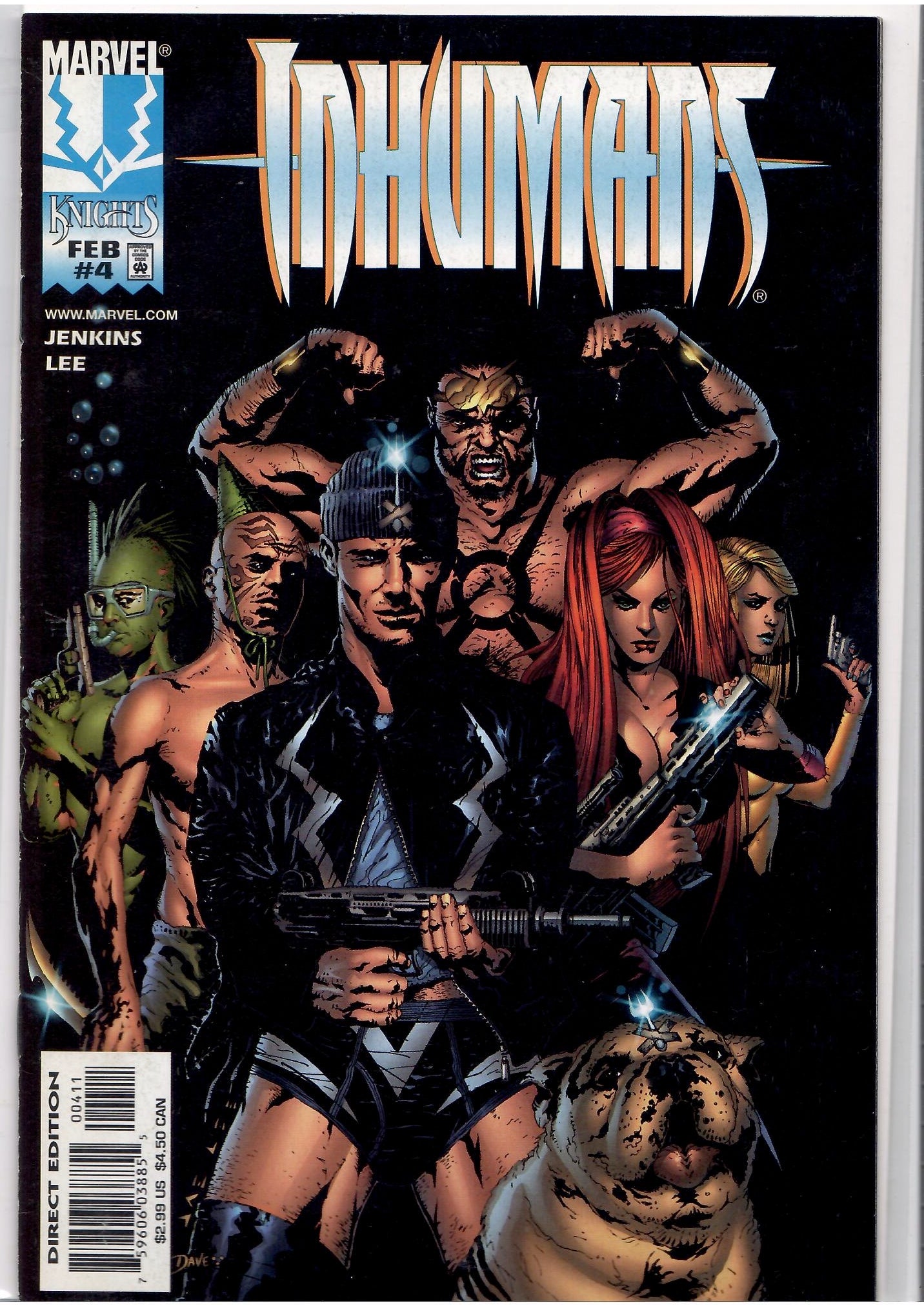 Inhumans #1-12 (1998) Full set Key issue 1° Yelena Black Widow VF