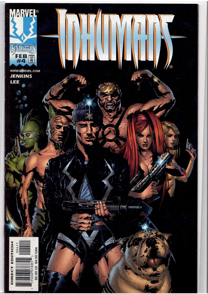Inhumans #1-12 (1998) Full set Key issue 1° Yelena Black Widow VF