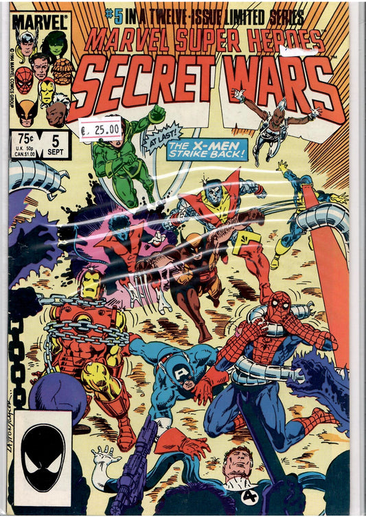 Secret Wars #5 (1984) The original ! VF - French Comics Lovers