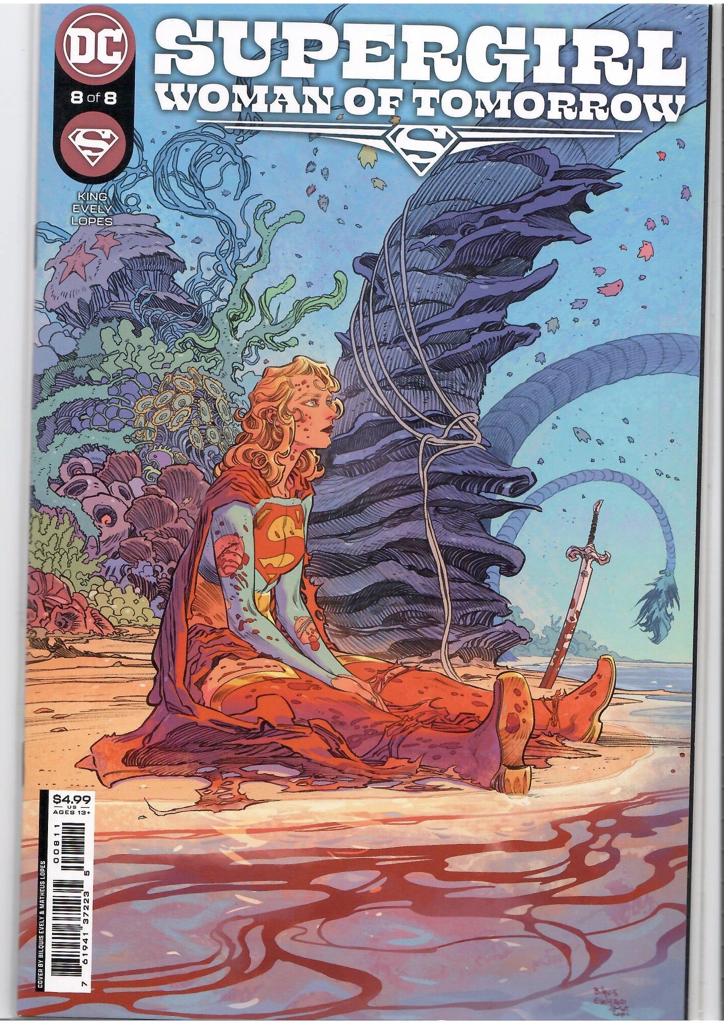 Supergirl: Woman of Tomorrow #1-8 Full set (2021) DCU movie VF - French Comics Lovers