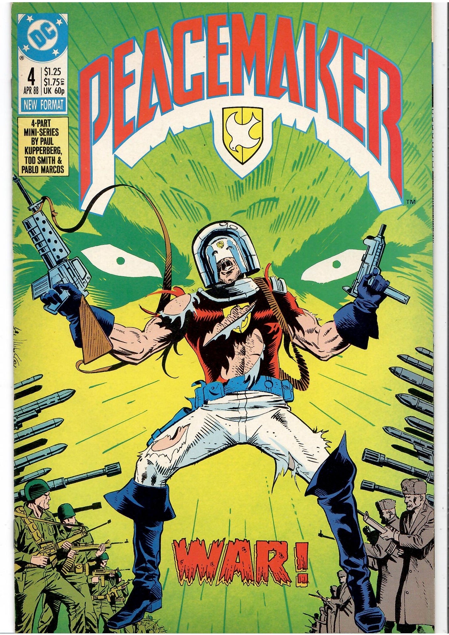 Peacemaker #1-4 (1988) Full set Very Fine