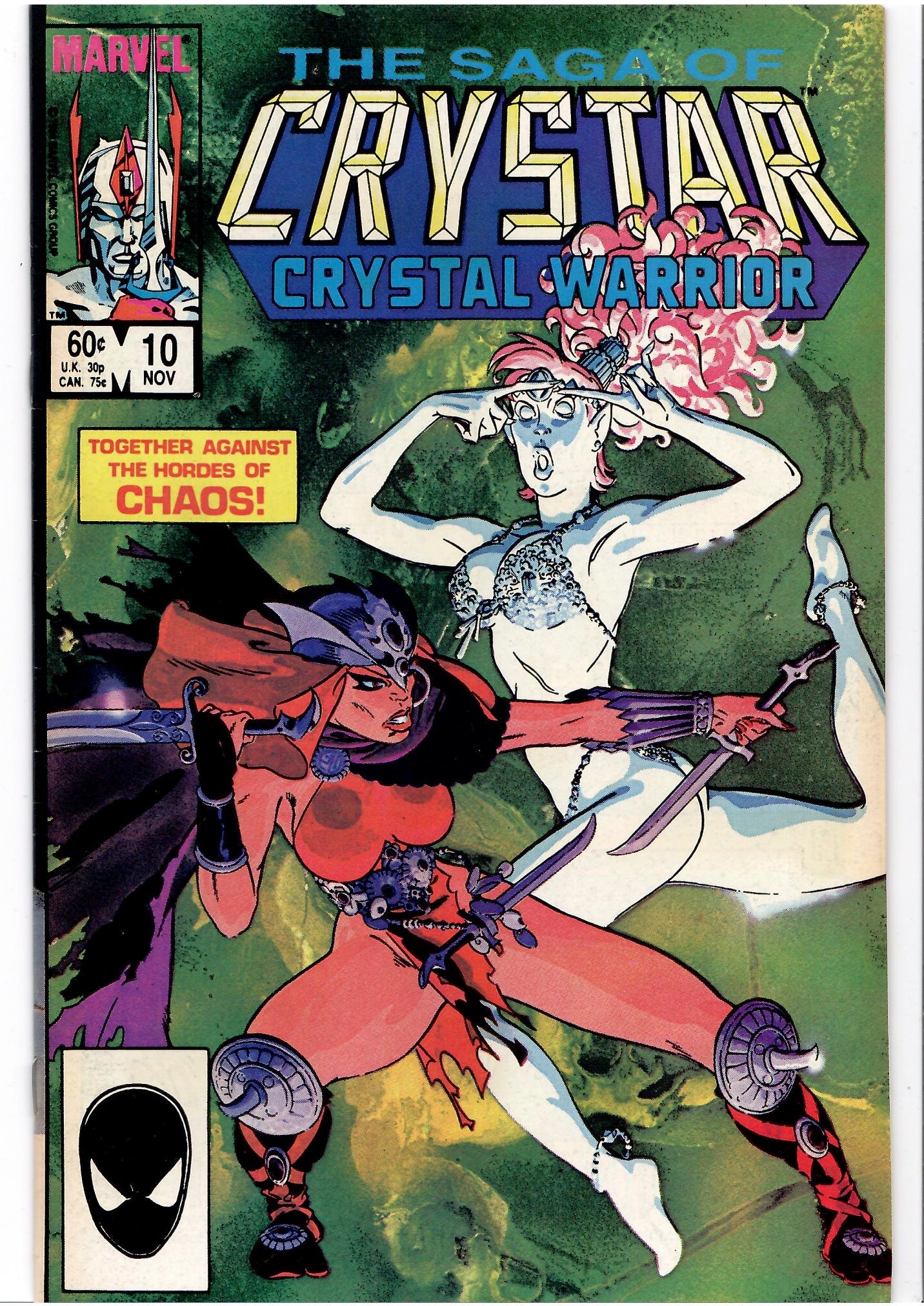 Crystar #1-11 (1983) full serie including #8 Danzig logo Fine