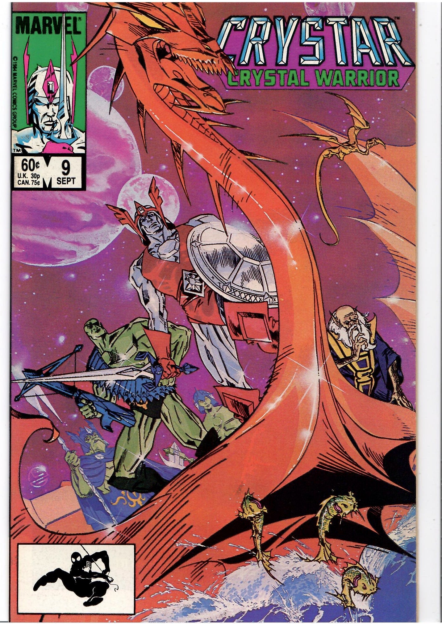 Crystar #1-11 (1983) full serie including #8 Danzig logo Fine