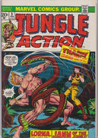 Jungle Action Lot #1-4 (1972) Jungle 1950's reprint very Fine