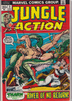 Jungle Action Lot #1-4 (1972) Jungle 1950's reprint very Fine