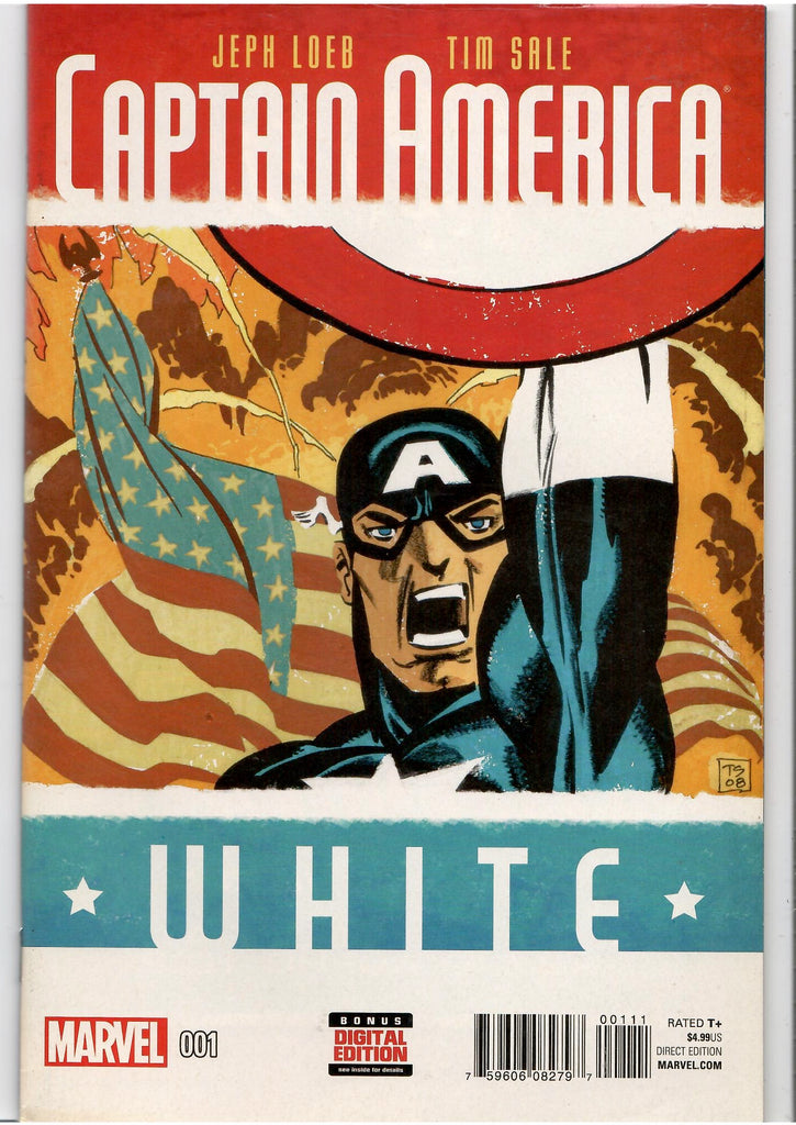 Captain America White full set 0-5 (2008) Loeb/Sale  Fine +