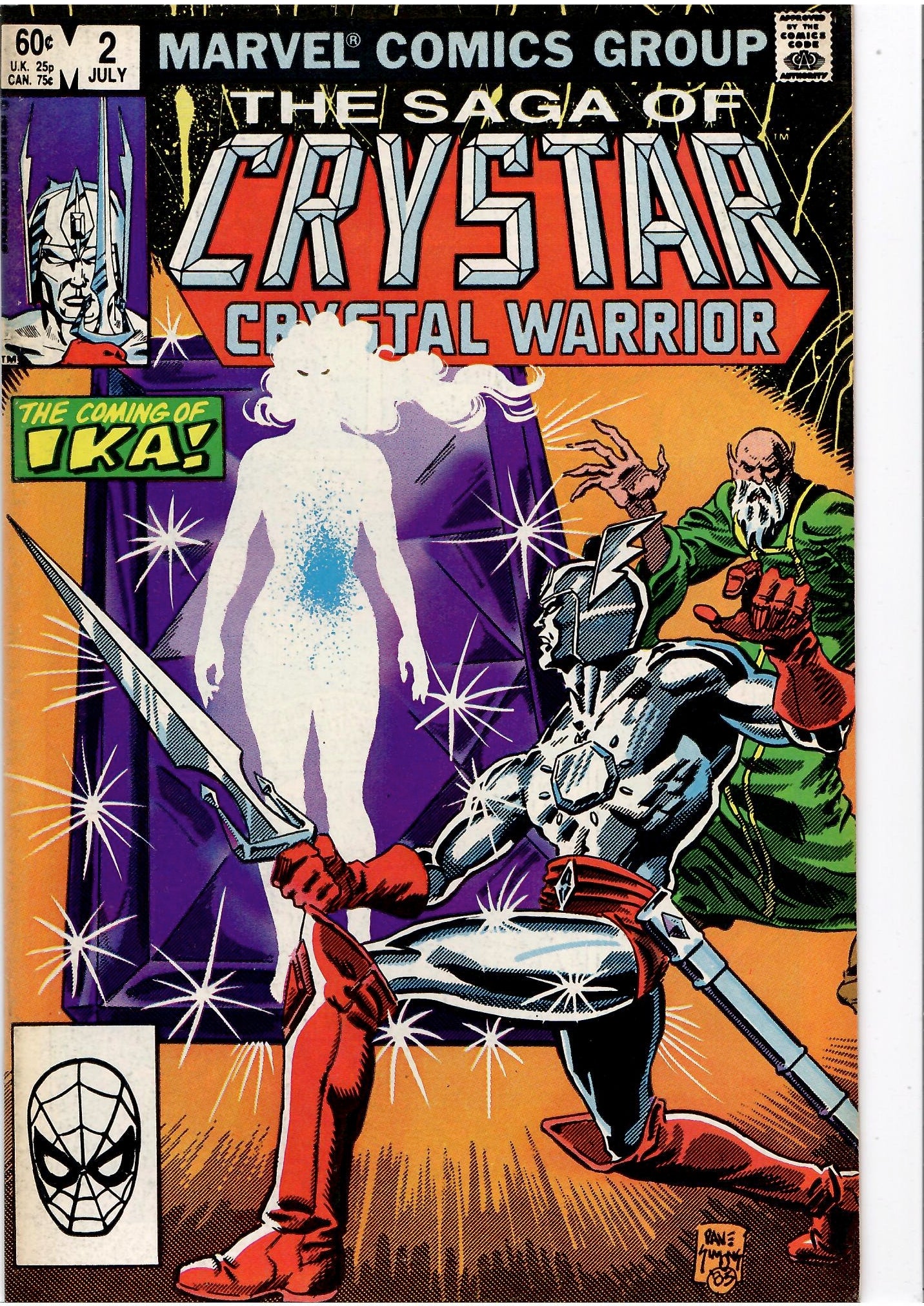 Crystar #1-11 (1983) full serie including #8 Danzig logo Fine