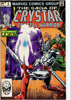 Crystar #1-11 (1983) full serie including #8 Danzig logo Fine