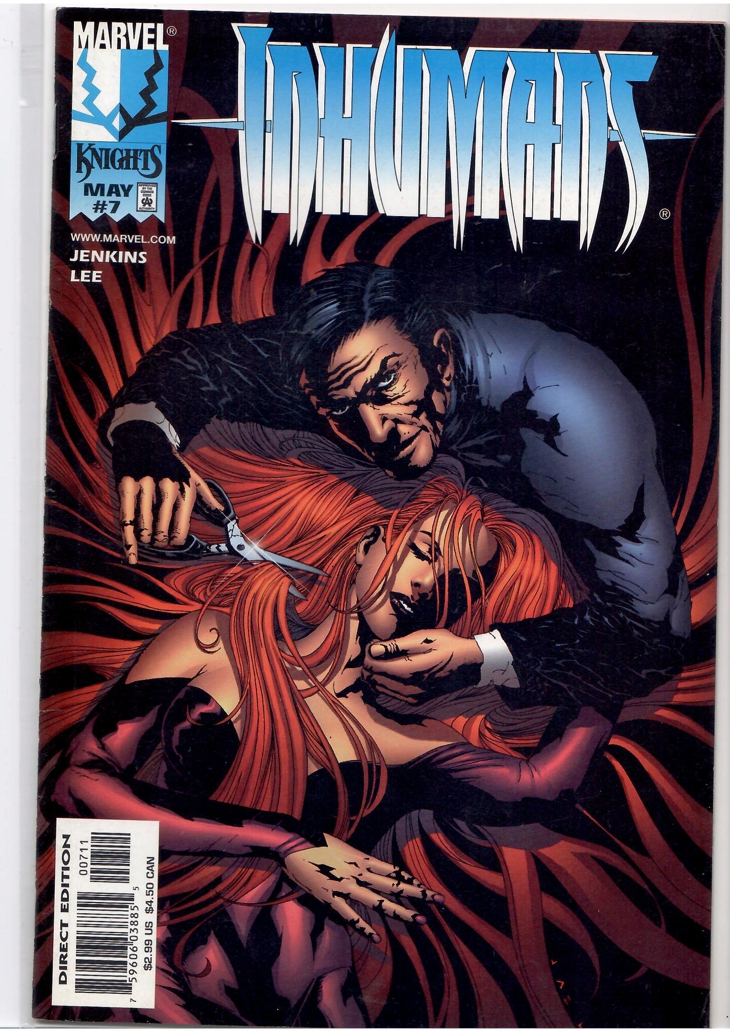 Inhumans #1-12 (1998) Full set Key issue 1° Yelena Black Widow VF