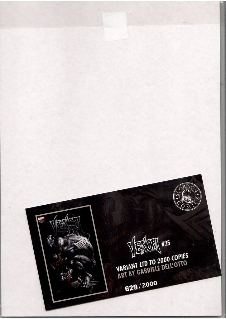Venom #25 (2018) Exclusive Dell Otto variant Nm