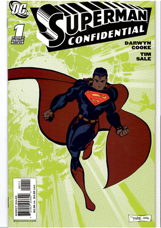 Superman Confidential #1-5 full set ( 2007) Darwyn Cooke/Tim Sale VF - French Comics Lovers