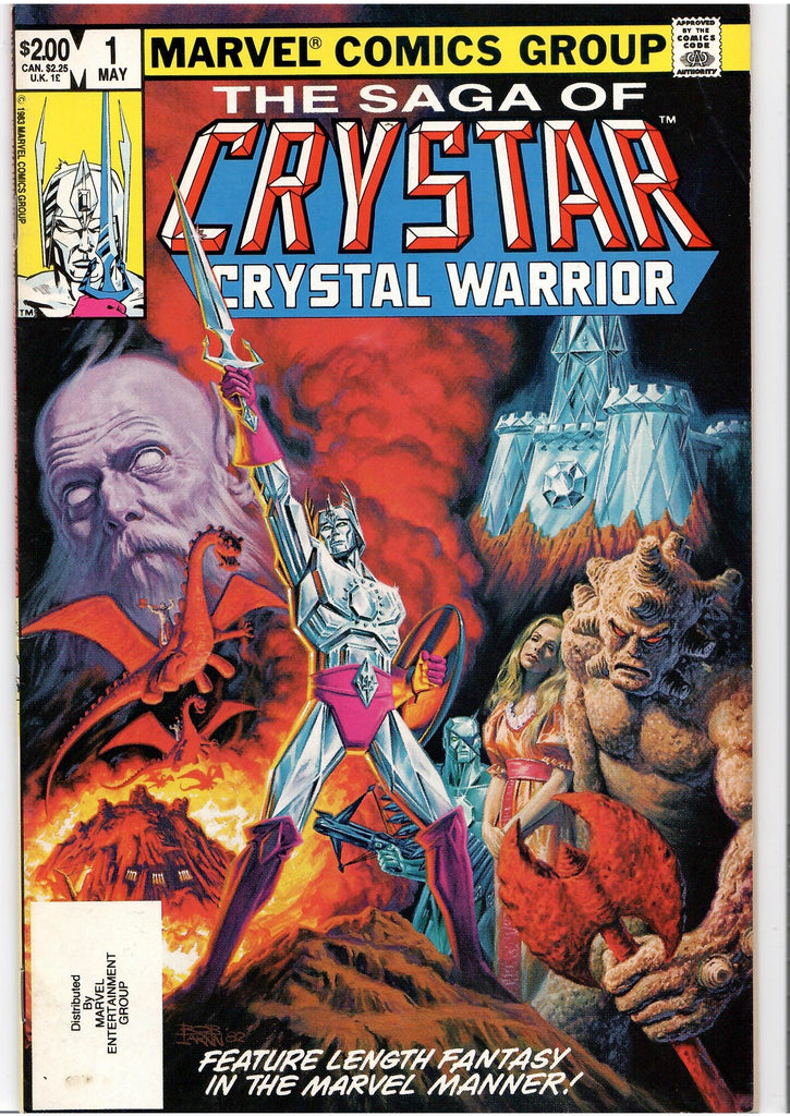 Crystar #1-11 (1983) full serie including #8 Danzig logo Fine