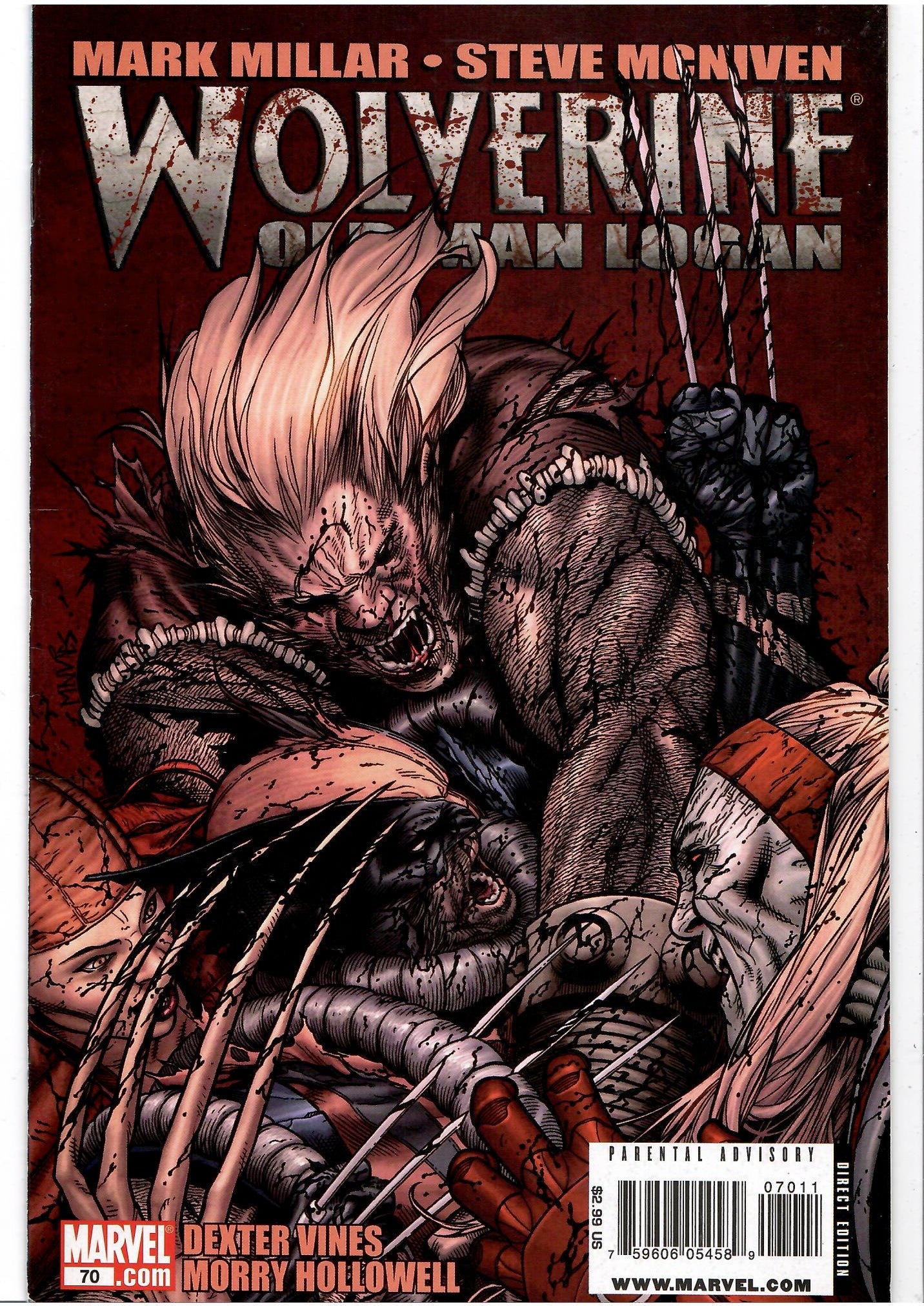 Old Man Logan full set x8 (2008) Wolverine 66-72+GS Very Fine