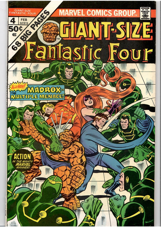 Giant Size Fantastic Four #4 (1975) 1° Multiple Man Very Fine