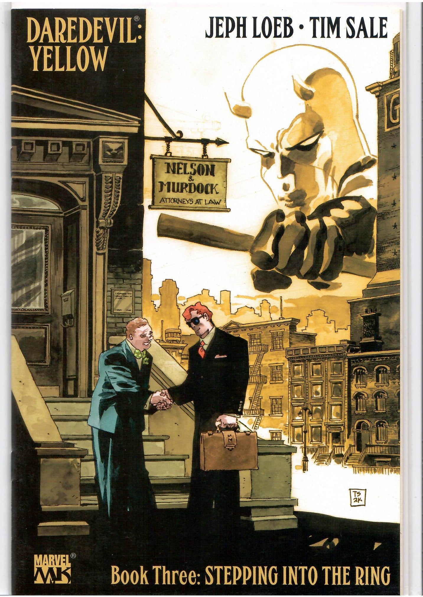 Dardevil Yellow #1-6 (2001) Full set Tim Sale best work Very Fine