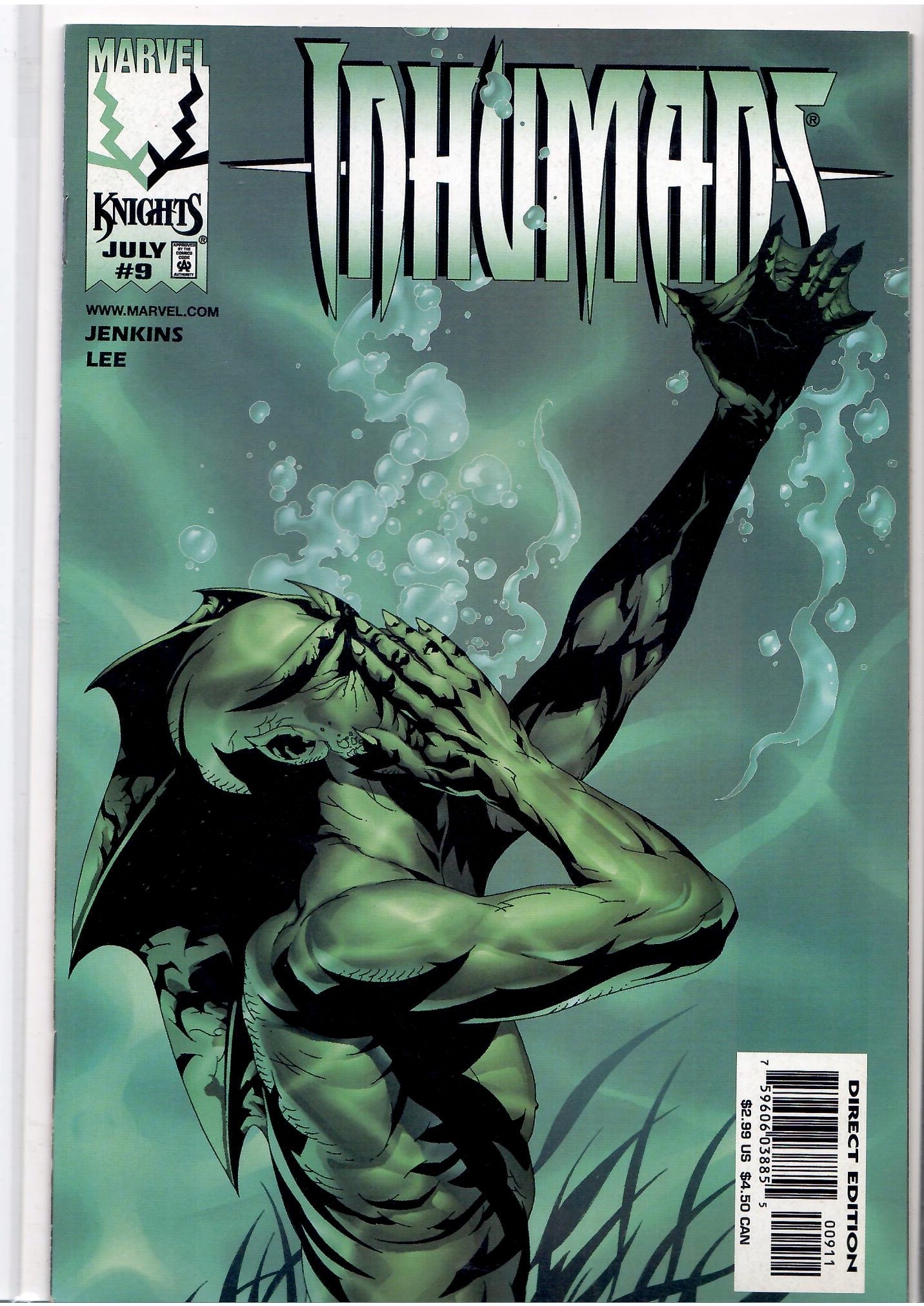 Inhumans #1-12 (1998) Full set Key issue 1° Yelena Black Widow VF