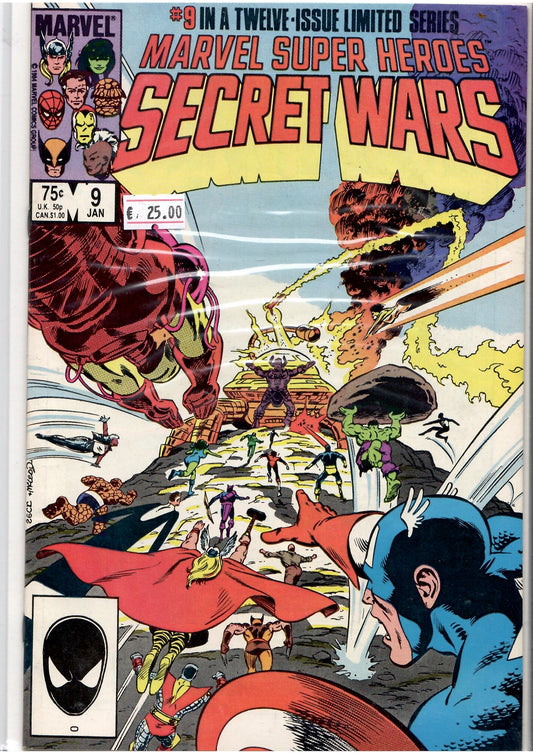 Secret Wars #9 (1985) the original ! VF - French Comics Lovers