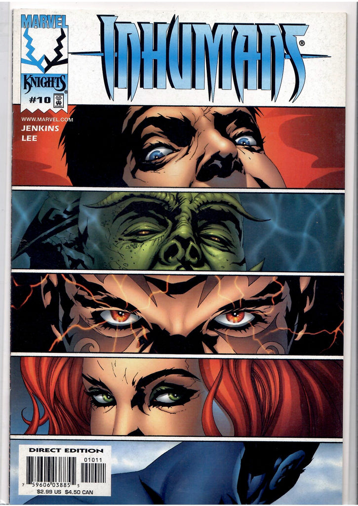 Inhumans #1-12 (1998) Full set Key issue 1° Yelena Black Widow VF