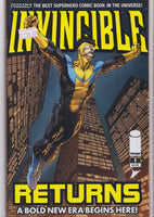Invincible Returns #1 (2026) Finch Reprint cover NM