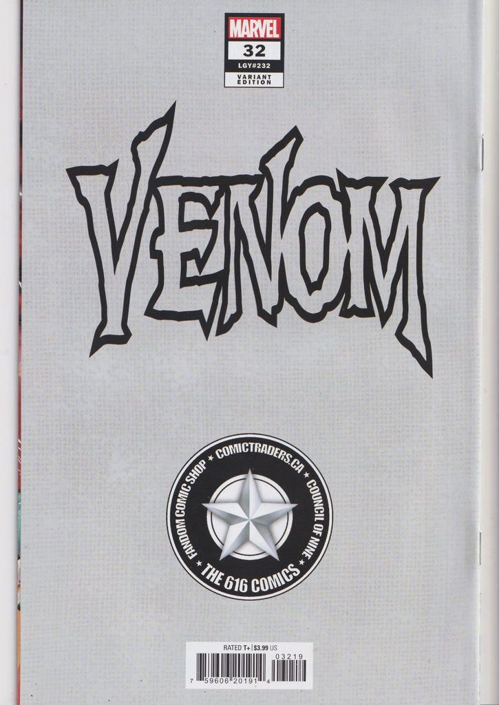 Venom #32 (2024) SpiderGwen Exclusive variant by Nathan Szerdy NM