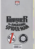 PUNISHER VS SPIDER-MAN #1 FABRIZIO DE TOMMASO 616 Virgin Variant B LTD 1000 NM