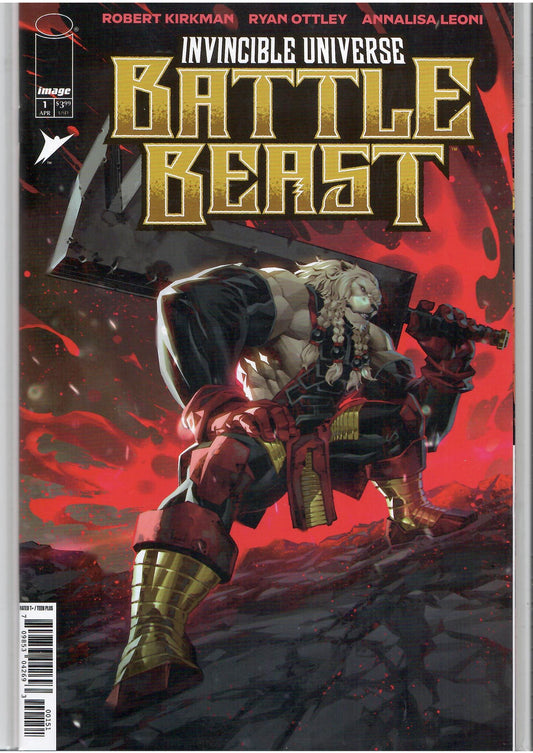 Battle Beast #1 (2025)  1/25 Incentive Variant NM