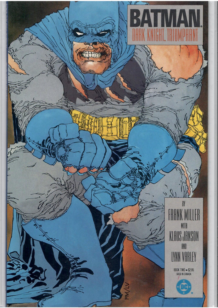 Batman the Dark Knight Returns #1-4 full set  (1986) #1 2° print, 2-4 1° print  classic Miller story NM
