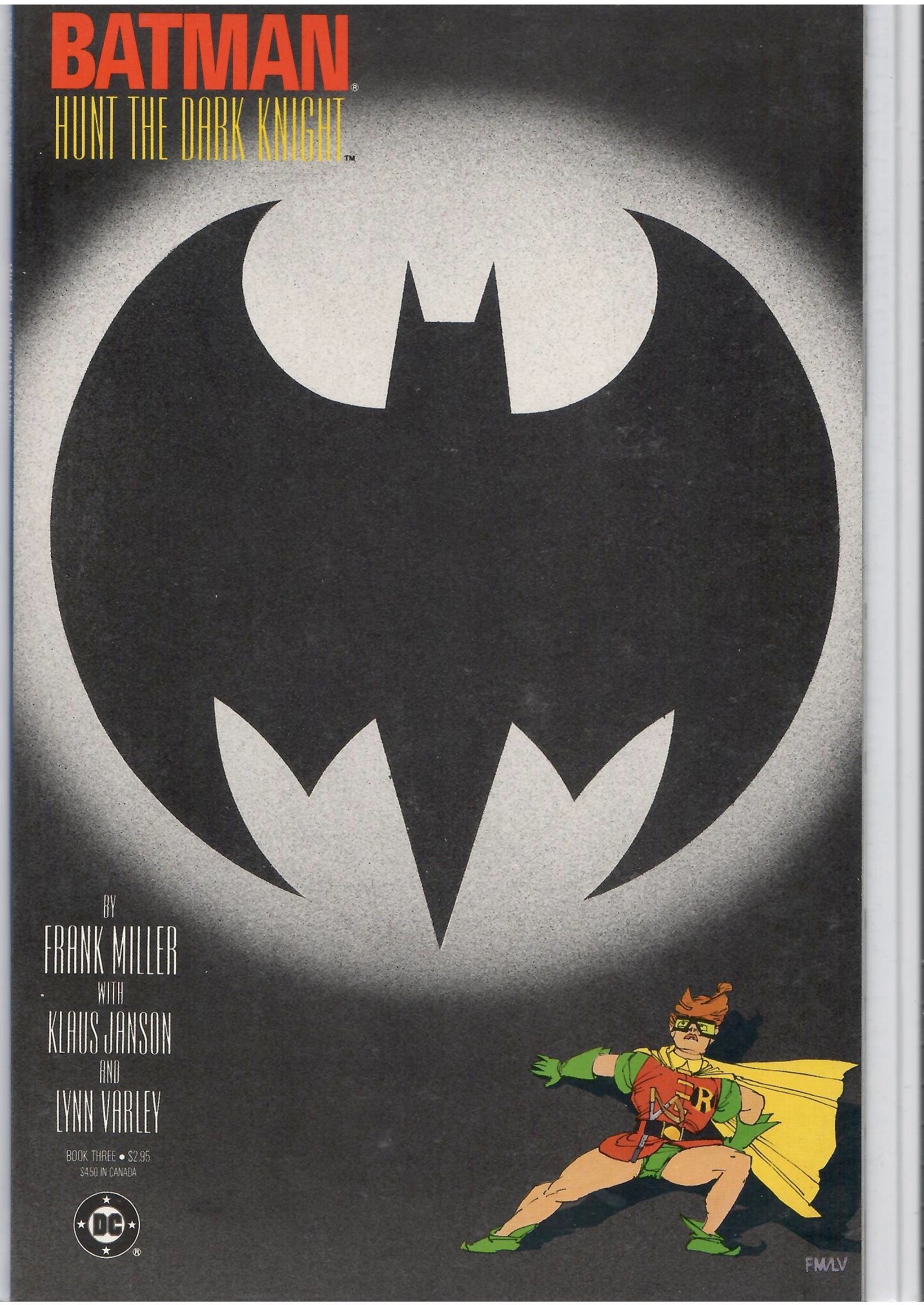 Batman the Dark Knight Returns #1-4 full set  (1986) #1 2° print, 2-4 1° print  classic Miller story NM