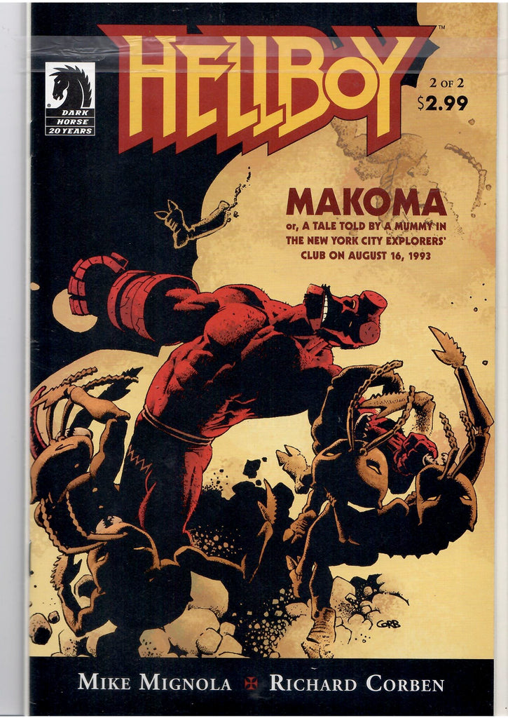 Hellboy Makoma #1,2 (2006) Full set  Mignola+Corben VF