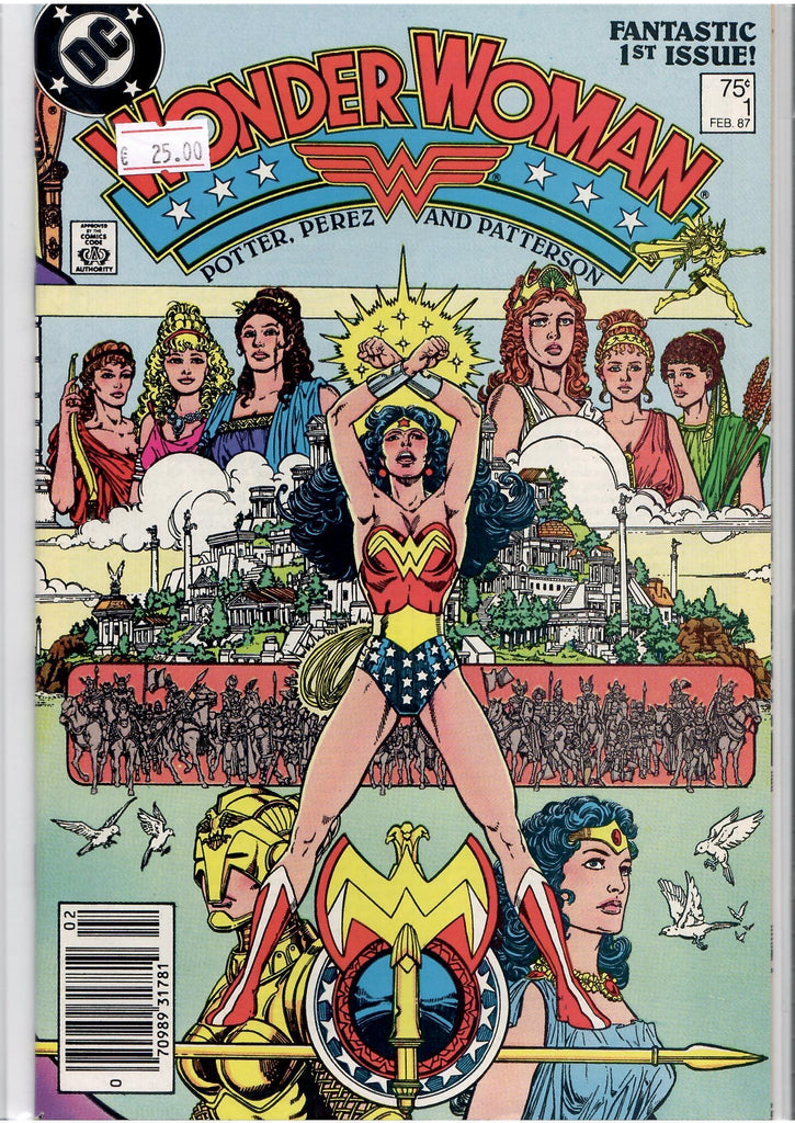 Wonder Woman #1 (1987) Perez art VF - French Comics Lovers