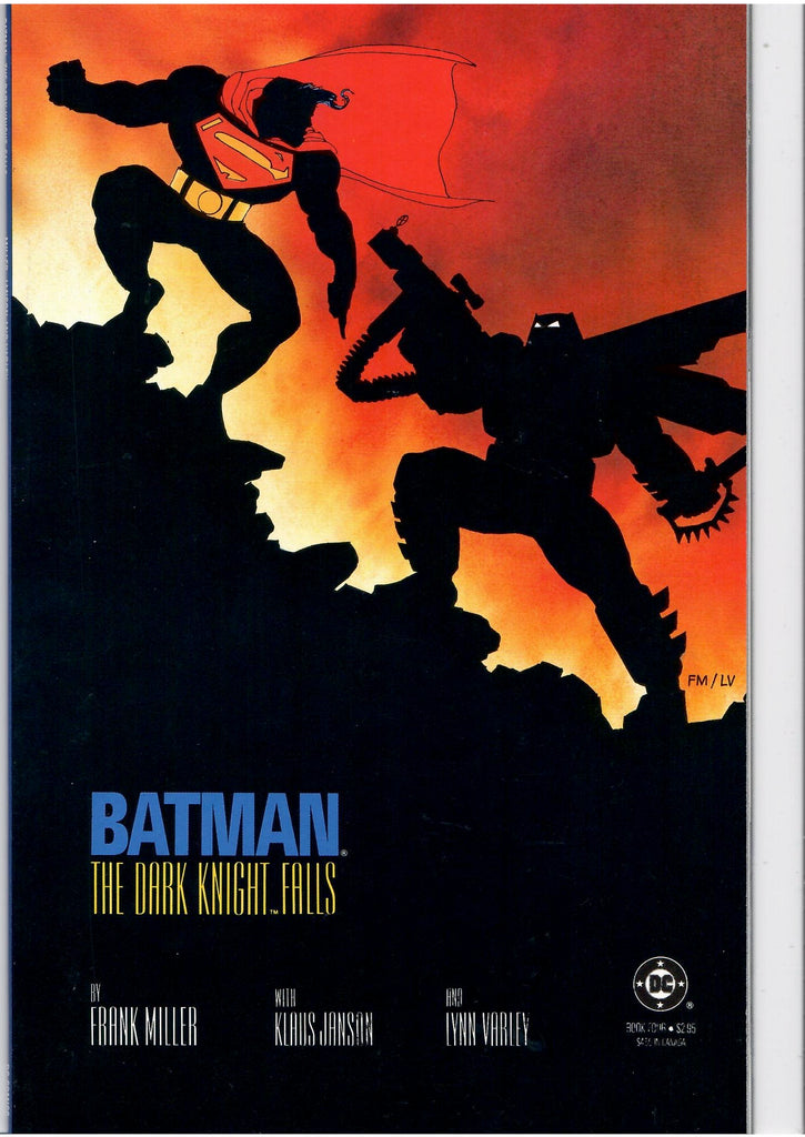 Batman the Dark Knight Returns #1-4 full set  (1986) #1 2° print, 2-4 1° print  classic Miller story NM