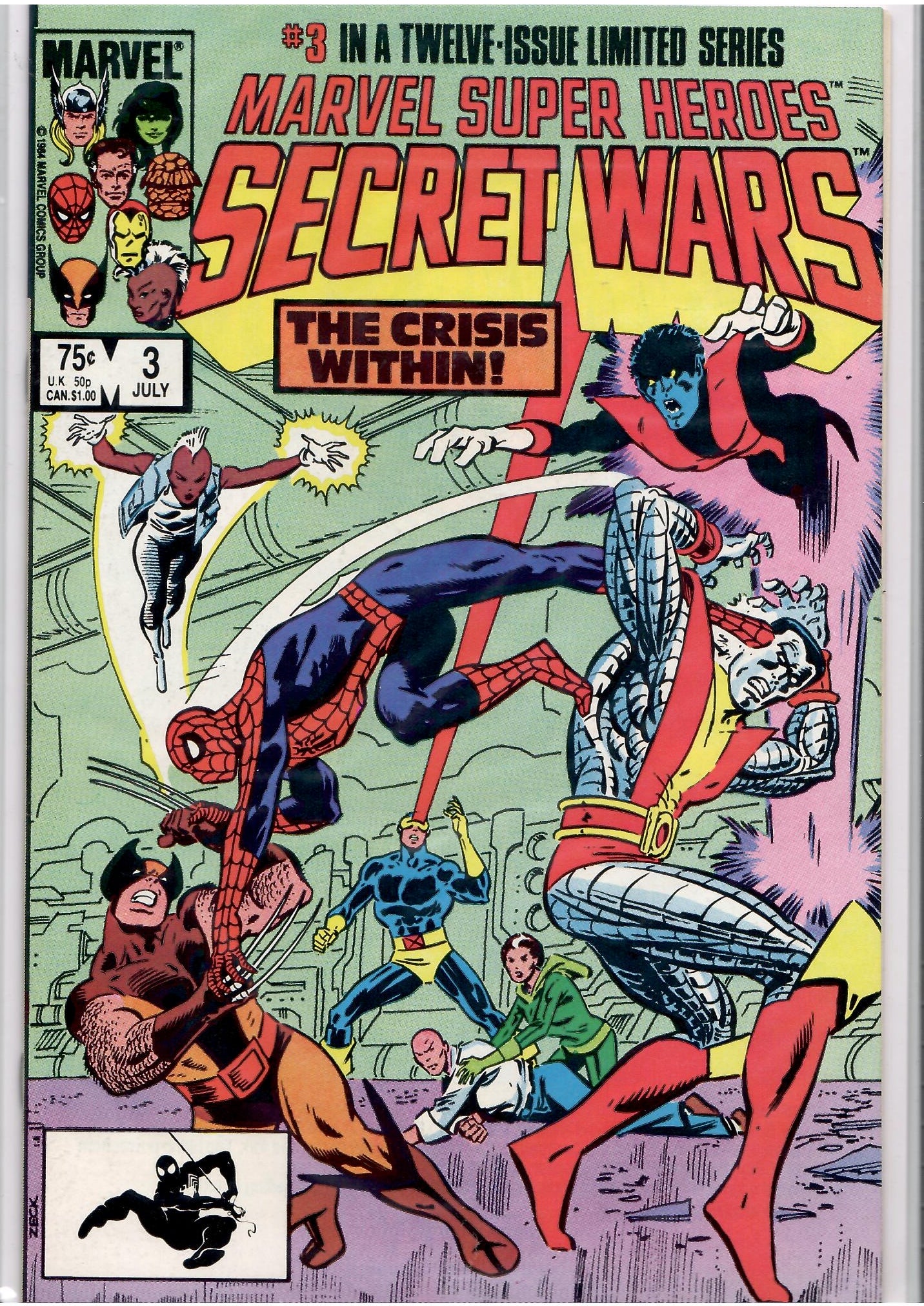 Secret Wars #1-12 (1984) full set 1° print very High grade NM - French Comics Lovers