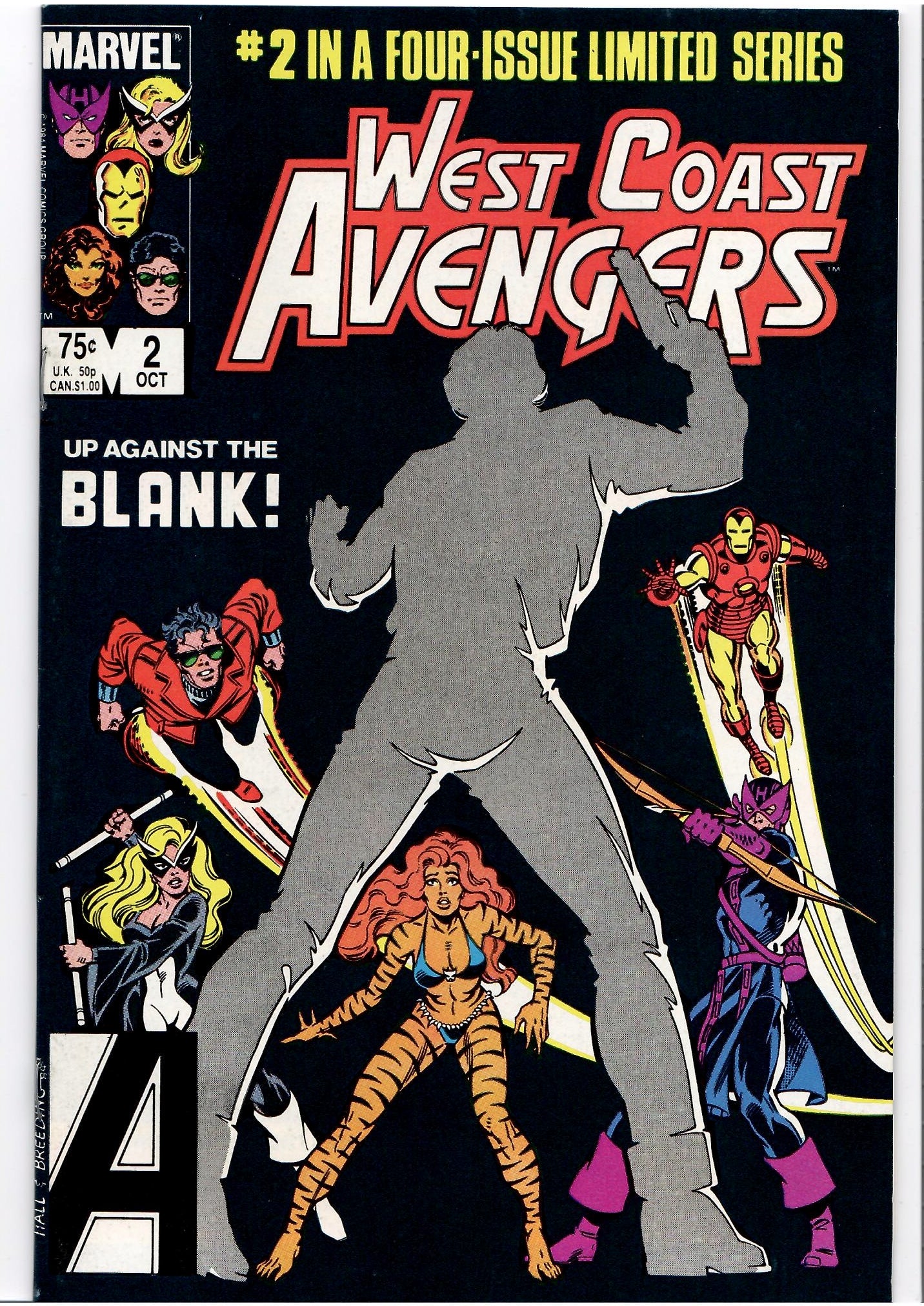 Avengers West Coast # 1-4 Full set (1984) VF - French Comics Lovers